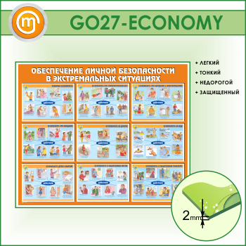 ����� ������������ ������ ������������ � ������������� ���������� (GO-27-ECONOMY)