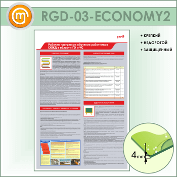 ����� �������� ��������� �������� ���������� ���� � ������� �� � �ѻ (RGD-03-ECONOMY2)
