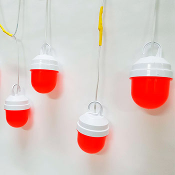 Гирлянда сигнальная светодиодная ФС-12 (шаг 4,5 м)